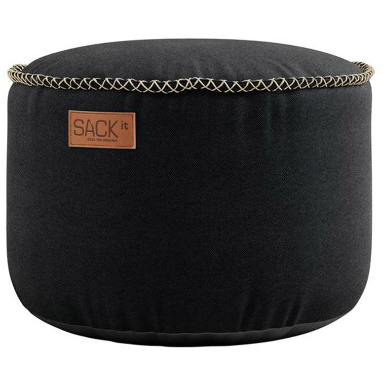 SACKit Canvas Pouf sort