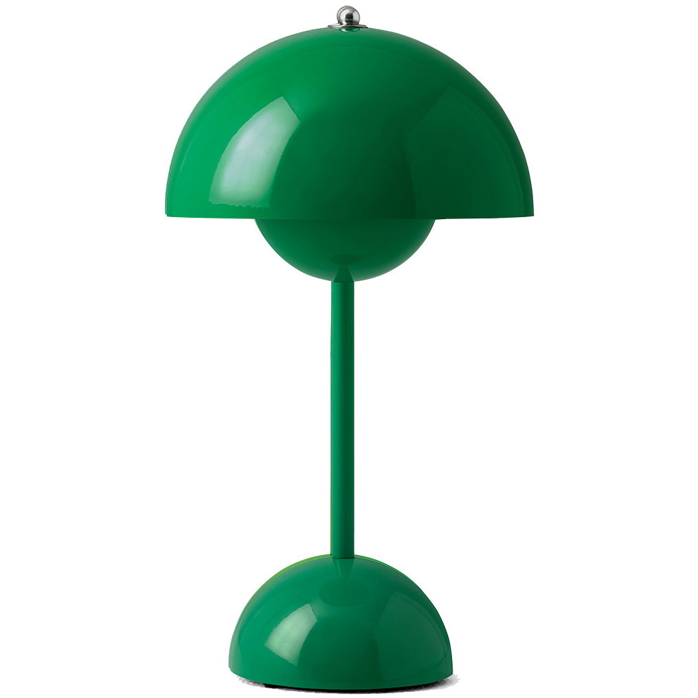 &Tradition Flowerpot VP9 bordlampe, signal green