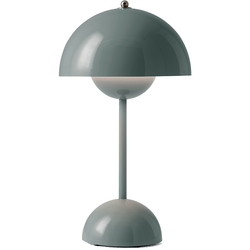 &Tradition Flowerpot VP9 bordlampe, stone blue