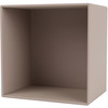 Montana Mini 1001 åben reol, 35x35x25, Mushroom MDF