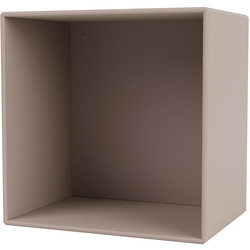 Montana Mini 1001 åben reol, 35x35x25, Mushroom MDF