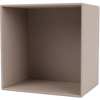 Montana Mini 1001 åben reol, 35x35x25, Mushroom MDF
