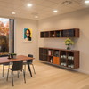 Cube Design 5314 Quadro reol, bøgefiner, 2 rum - m. 2 låger