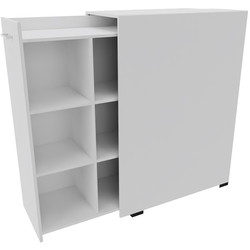 Cube Design 6174V V udtræksskab hvid laminat venstrevendt