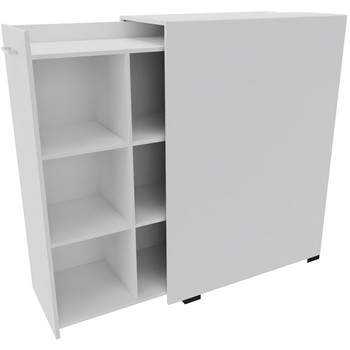 Cube Design 6174V V udtræksskab hvid laminat venstrevendt