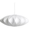 HAY Nelson saucer crisscross bubble pendel m, off white