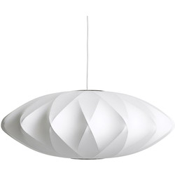 HAY Nelson saucer crisscross bubble pendel m, off white