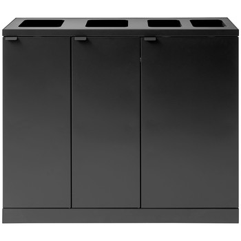 Bica Advanced affaldssystem, 2x65 og 2x45 liter, antracit grå