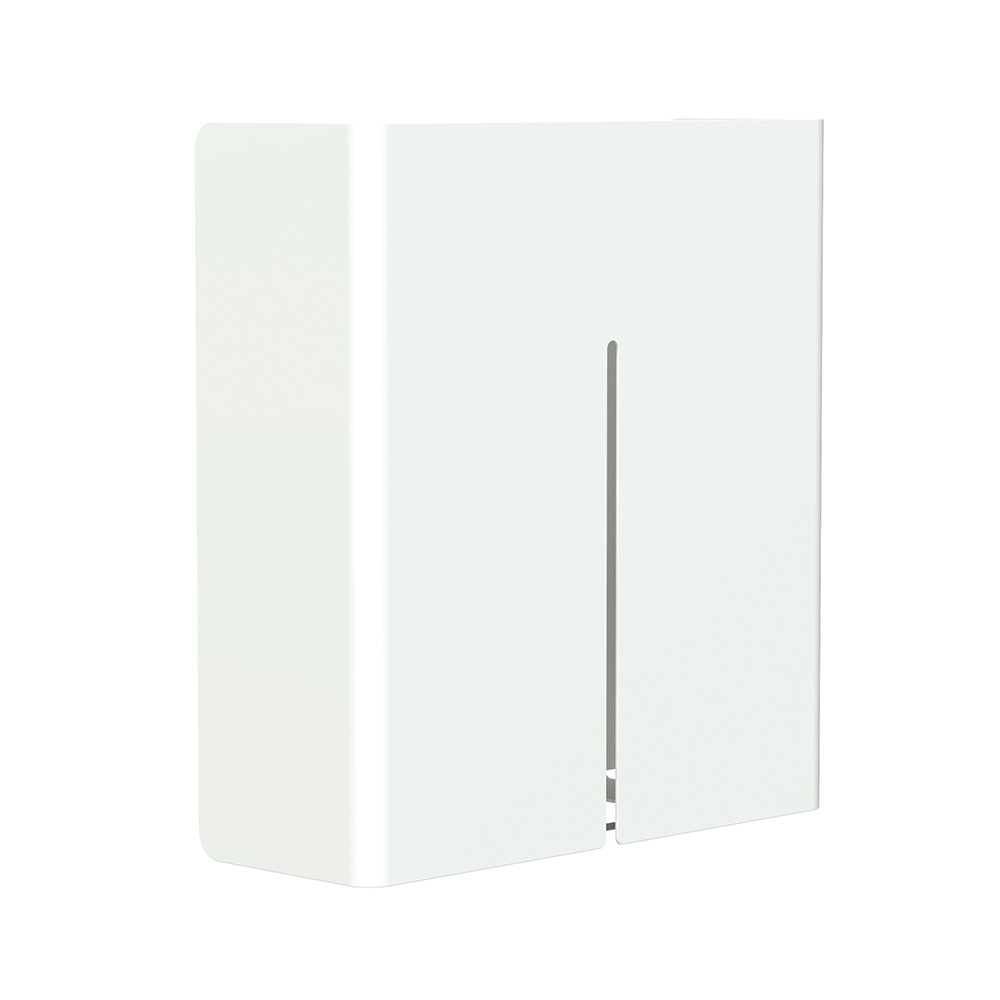 Frost papir dispenser, Mat Hvid