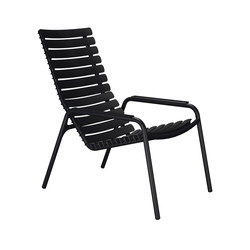 HOUE ReCLIPS loungestol, Black