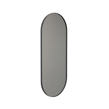 Frost spejl 4146 - oval 140cm, Mat Sort