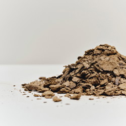 Mater Earth barstol med ryglæn 74 cm, coffee dark