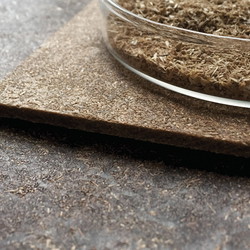 Mater Earth barstol med ryglæn 74 cm, coffee dark