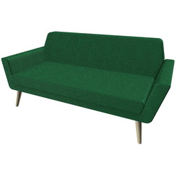 SoftLine Scope Sofa 2-342, mørkegrøn era