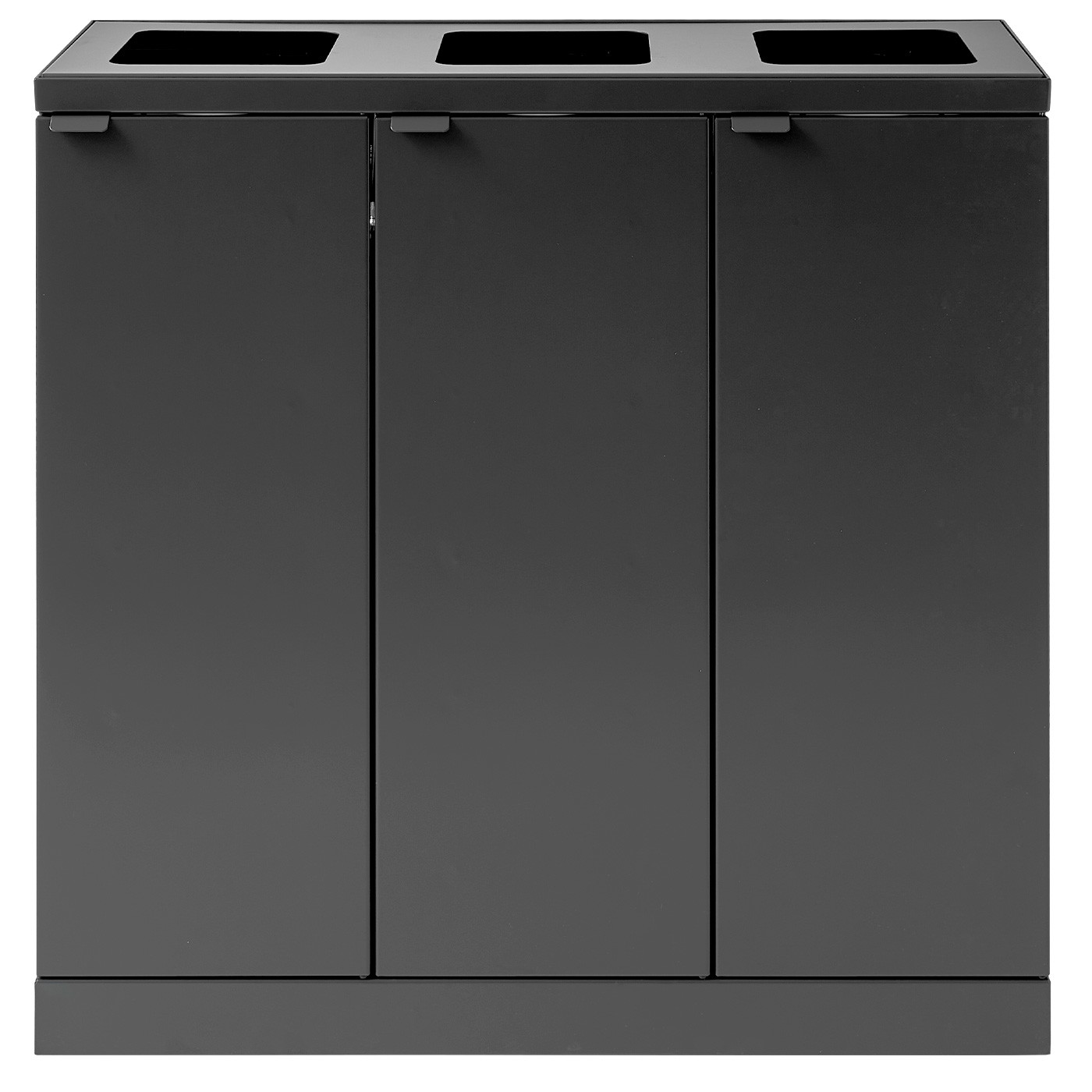 Bica Advanced affaldssystem, 3x65 liter, antracit grå