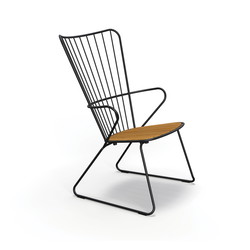 HOUE PAON loungestol, Black