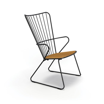HOUE PAON loungestol, Black