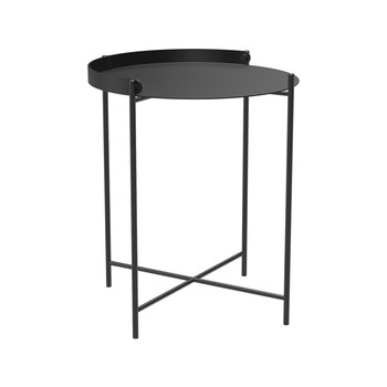 HOUE EDGE bakkebord Ø46,5, Black-black