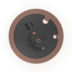 Götessons  Power Grommet Twist rund DK, sort/kobber