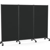 Lintex One Screen gulvskærm B228xH170,5cm sort