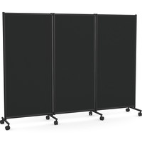 Lintex One Screen gulvskærm B228xH170,5cm sort