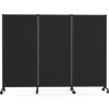 Lintex One Screen gulvskærm B228xH170,5cm sort