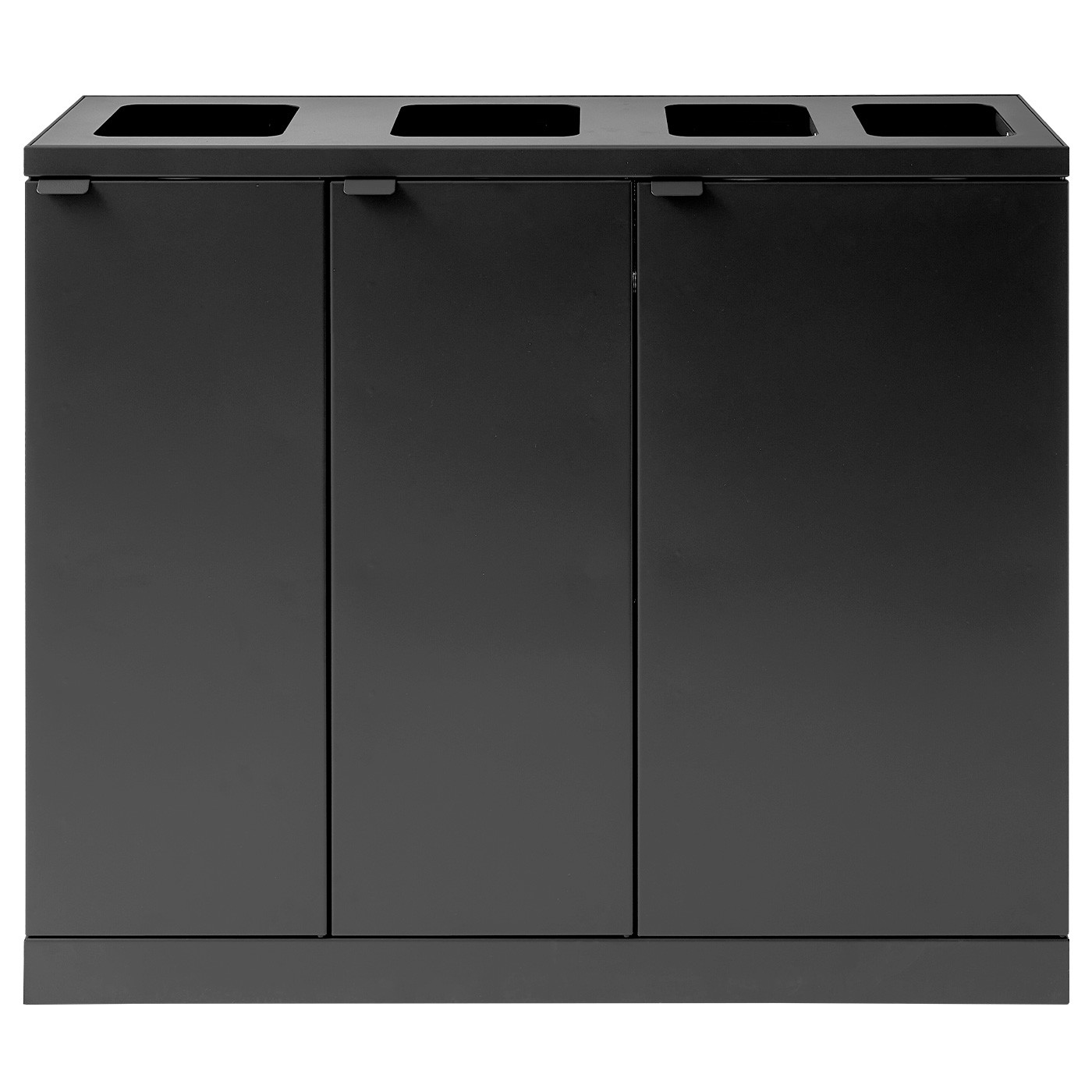 Bica Advanced affaldssystem, 2x65 og 2x45 liter, sort