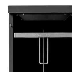 Bica Advanced affaldssystem, 2x65 liter, antracit grå