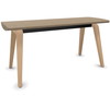 Four Design Four Wood Bench 100 træbænk med fuld polstring