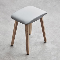 Four Design Stools 45 taburet med sædepolstring