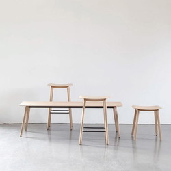 Four Design Stools 90 taburet med fuld polstring