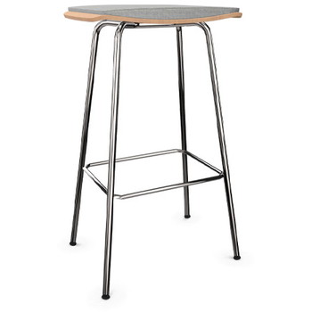 Four Design Stools 105 taburet med stålben og sædepolstring