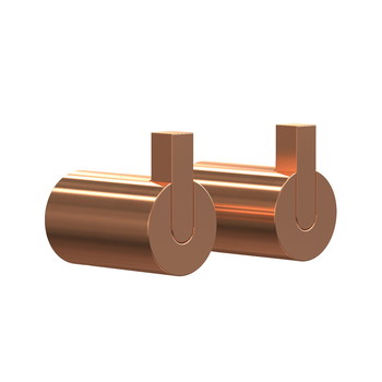 Frost krog 6 - (2 stk./sæt), Børstet kobber