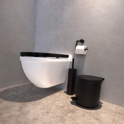 Frost toiletrulleholder 1, Poleret Guld