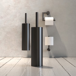 Frost toiletbørste 2 - t/vægmontering, Poleret Guld