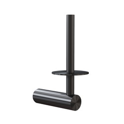 Frost toiletrulleholder 2, Børstet sort