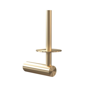 Frost toiletrulleholder 2, Børstet guld