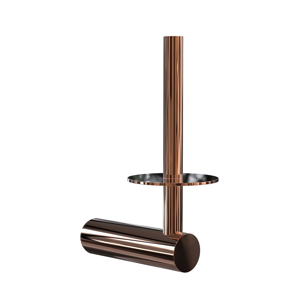 Frost toiletrulleholder 2, Poleret Kobber