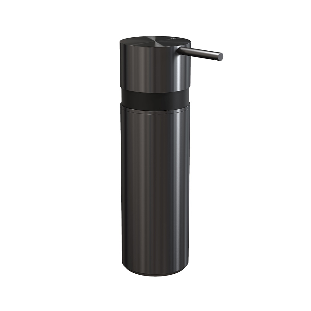 Frost sæbedispenser - t/bord 170ml, Børstet sort