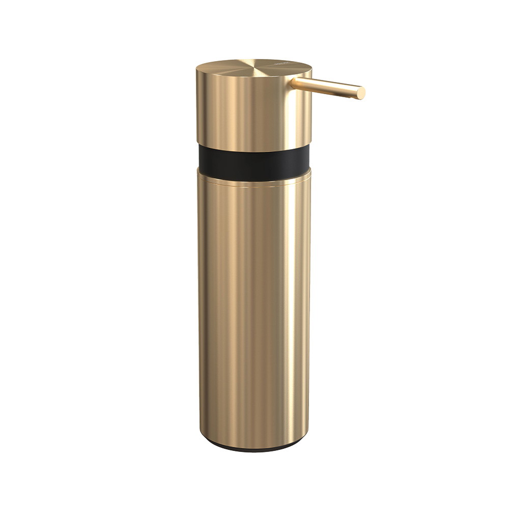 Frost sæbedispenser - t/bord 170ml, Børstet guld