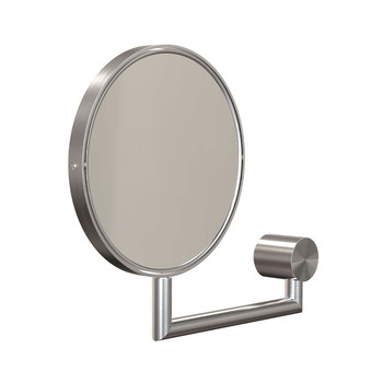 Frost kosmetikspejl - t/væg (x5), Børstet