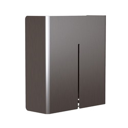 Frost papir dispenser, Børstet sort