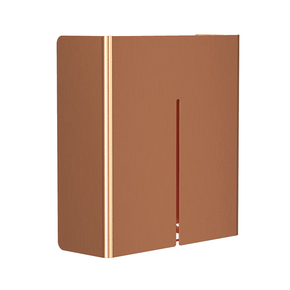 Frost papir dispenser, Børstet kobber