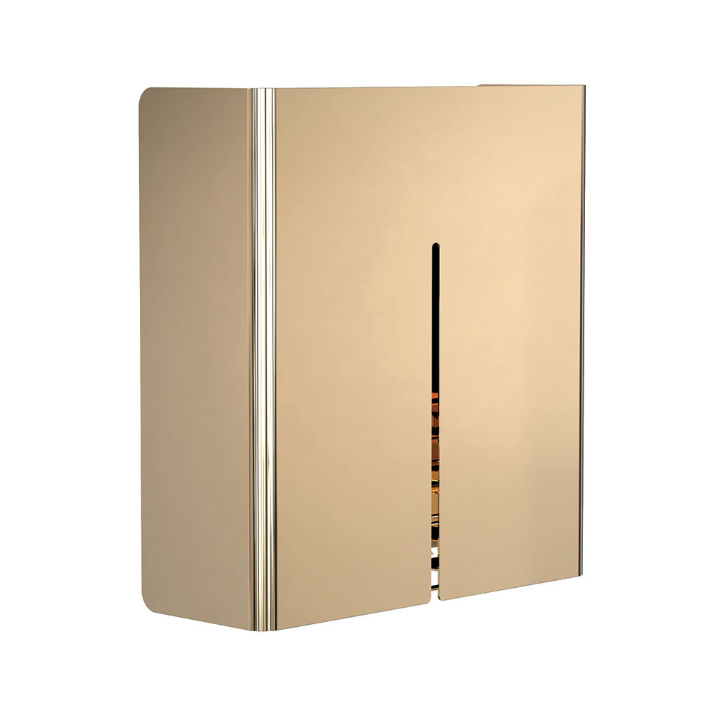 Frost papir dispenser, Poleret Guld