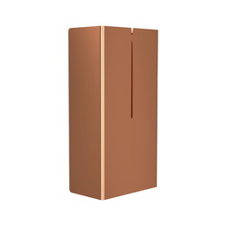 Frost papir spand - 21 liter, Børstet kobber