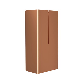 Frost papir spand - 21 liter, Børstet kobber