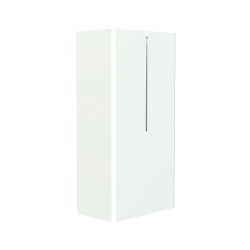 Frost papir spand - 21 liter, Mat Hvid
