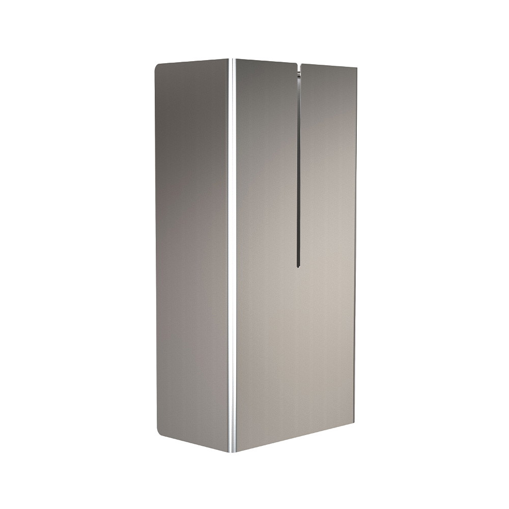 Frost papir spand - 21 liter, Børstet