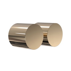 Frost cover - t/armstøtte (2 stk./sæt), Poleret Guld