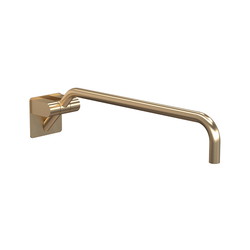 Frost armstøtte - opklappelig, Børstet guld